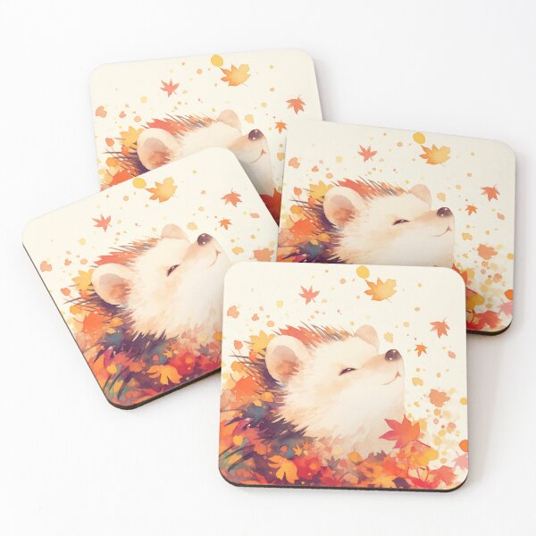 Item preview, Hedgehog in the Heart of Fall designed and sold by AshiraCreations.