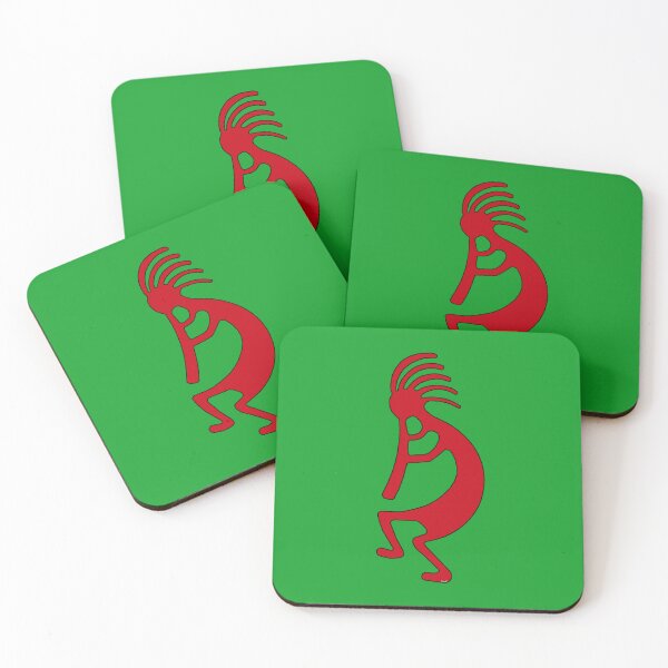 Item preview, Native American Inspired Kokopelli Red designed and sold by Havocgirl.