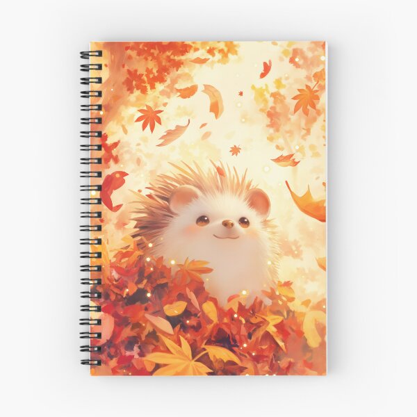 Item preview, Rustling Leaves Happy Hedgehog designed and sold by AshiraCreations.