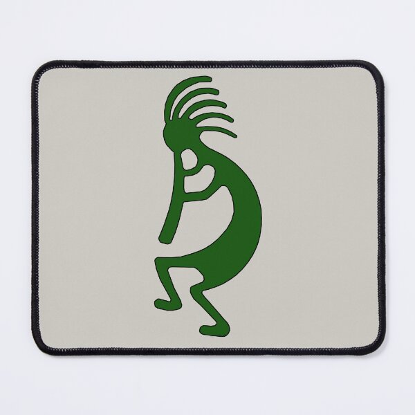 Item preview, Native American Inspired Kokopelli Green designed and sold by Havocgirl.