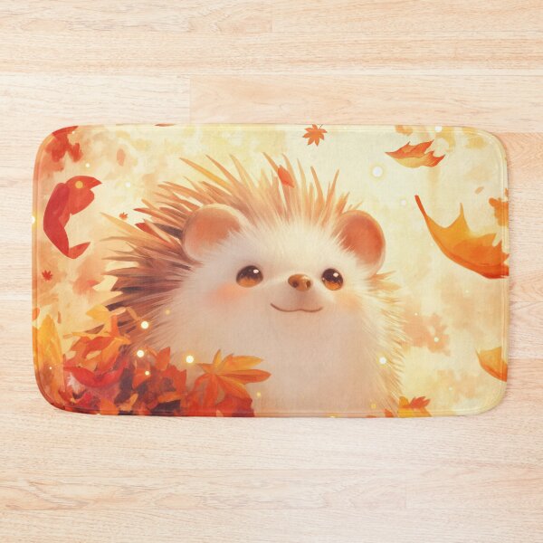 Item preview, Rustling Leaves Happy Hedgehog designed and sold by AshiraCreations.