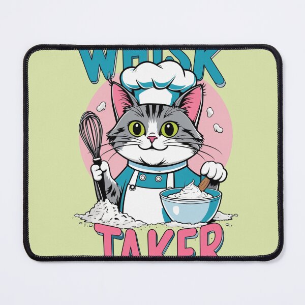 Item preview, Whisk Taker – Funny Cat Chef T-Shirt designed and sold by trendpotion.