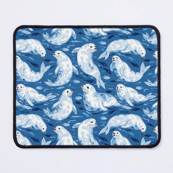 Item preview,  Seal Blue Stars Pattern designed and sold by palaco210.