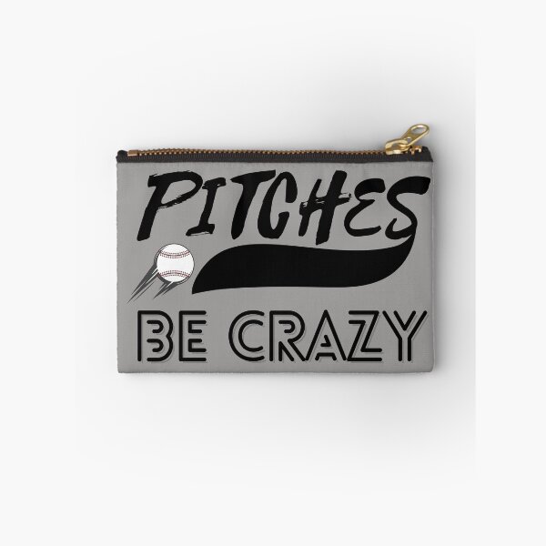 Item preview, Pitches Be Crazy Baseball Design designed and sold by DucksOnAPond.