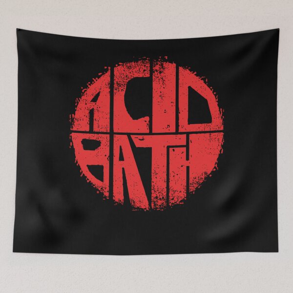 Item preview, Red Acid-Bath Band Logo designed and sold by Patu-san.