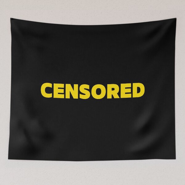 Item preview, Censored, Yellow designed and sold by UNK-Fatigues.