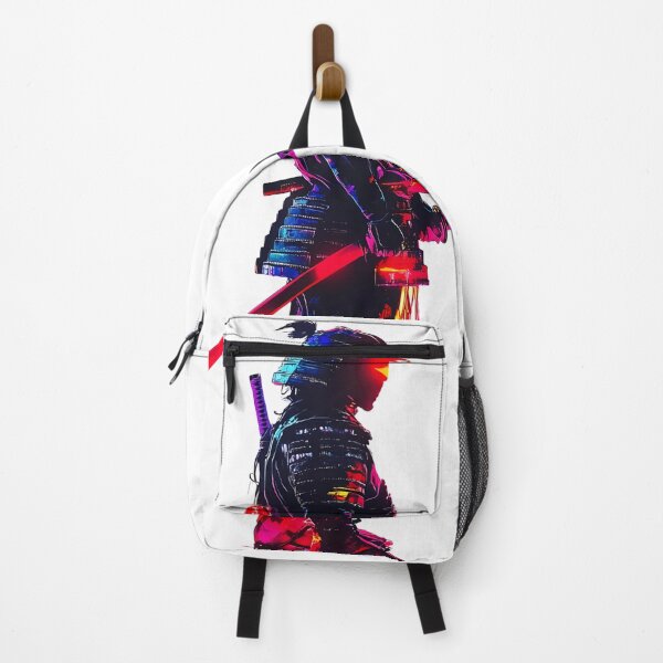 Item preview, Cyberpunk Samurai with Neon Glow designed and sold by PixelReverb.