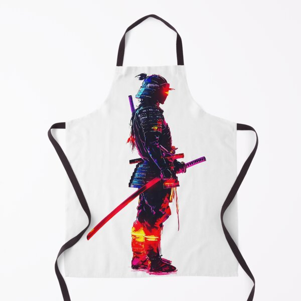 Item preview, Cyberpunk Samurai with Neon Glow designed and sold by PixelReverb.