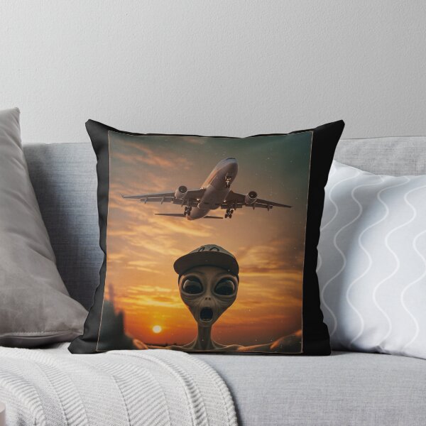 Item preview, Funny Alien Selfie On Earth Plane In Sky designed and sold by d247.