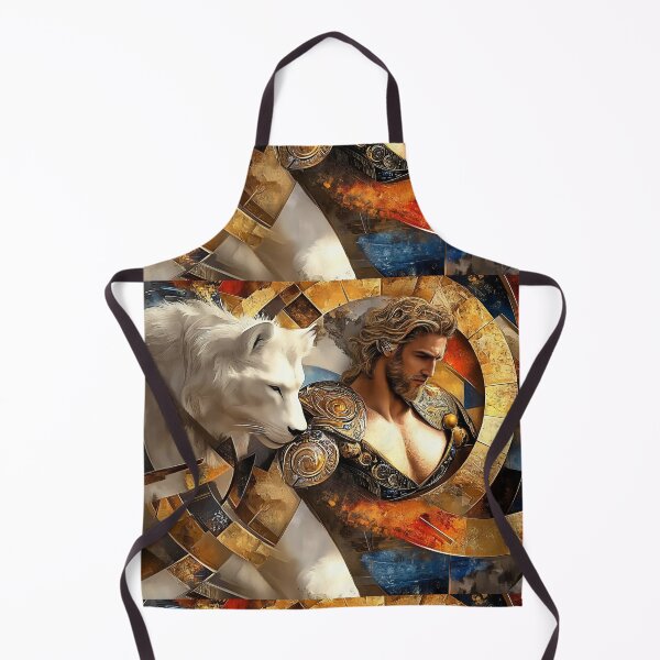 Item preview, Warrior and Beast: Strength and Color in the Marble Circle designed and sold by Reina75.