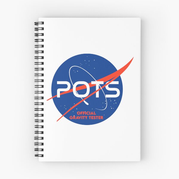 Item preview, POTS Official Gravity Tester NASA Patch designed and sold by TrashPandaCreative.