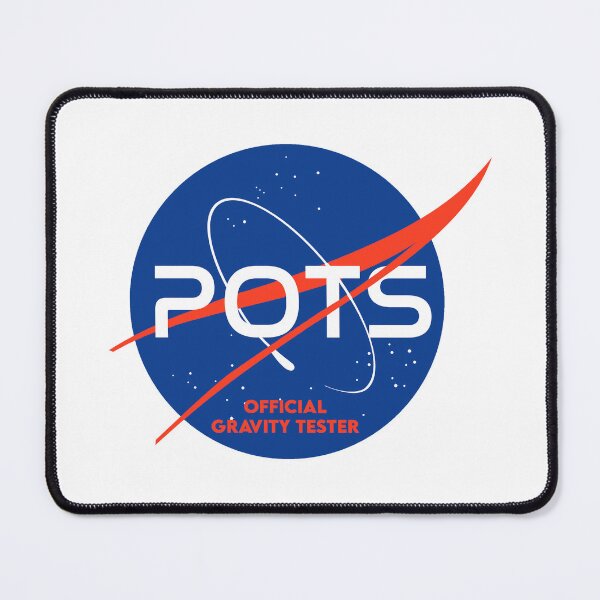 Item preview, POTS Official Gravity Tester NASA Patch designed and sold by TrashPandaCreative.