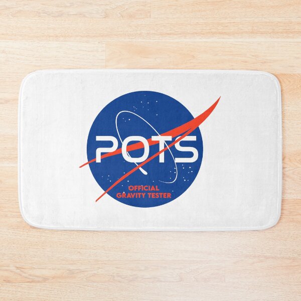 Item preview, POTS Official Gravity Tester NASA Patch designed and sold by TrashPandaCreative.