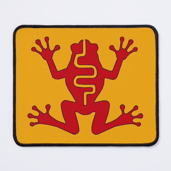 Item preview, Native American Inspired Frog Red designed and sold by Havocgirl.