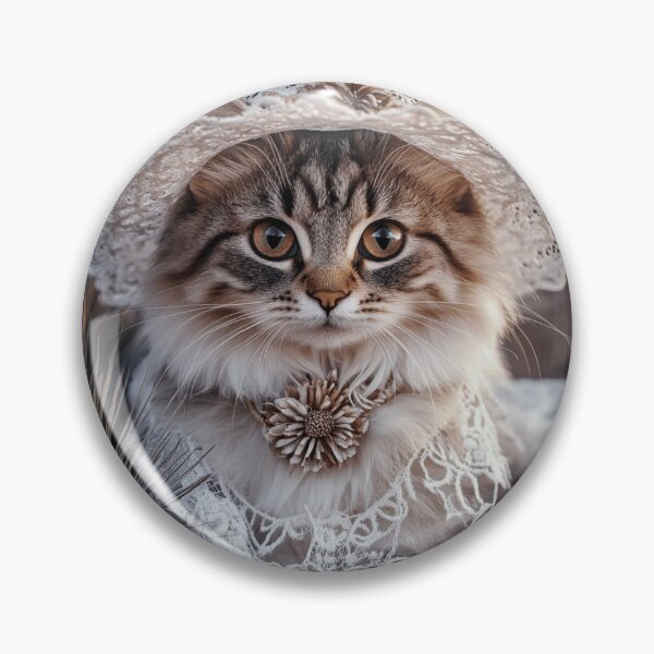 Item preview, Chic Forest Norwegian Cat designed and sold by Nocturne  Paws.