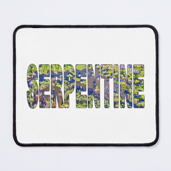 Item preview, SERPENTINE - Victoria Australia Loddon Valley Wetlands designed and sold by Adam Gormley.