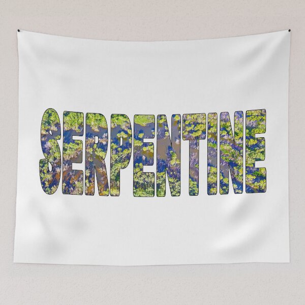 Item preview, SERPENTINE - Victoria Australia Loddon Valley Wetlands designed and sold by Adam Gormley.