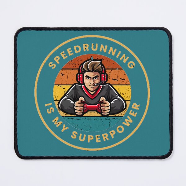 Item preview, Speedrunning is my Superpower designed and sold by JLClassics.