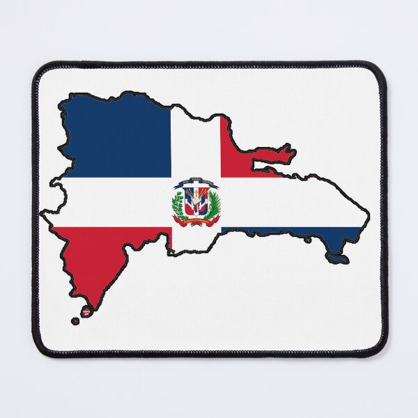 Item preview, Dominican Republic Map with Dominican Flag designed and sold by Havocgirl.