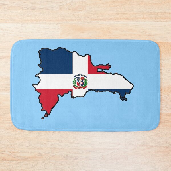 Item preview, Dominican Republic Map with Dominican Flag designed and sold by Havocgirl.