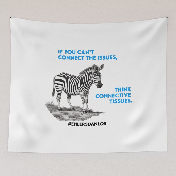 Item preview, EDS Ehlers Danlos Connective Tissues Patch designed and sold by TrashPandaCreative.