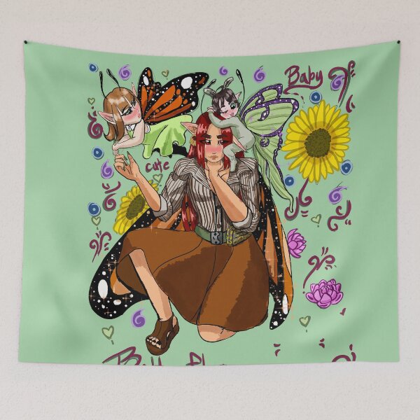 Item preview, Butterfly babies  designed and sold by nekoandwolf1.