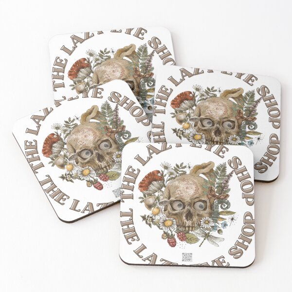 Item preview, Diseño de calavera, flor y mariposa 2025 designed and sold by THELAZYEYESHOP.
