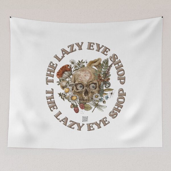 Item preview, 2025 Skull Flower Butterfly Design designed and sold by THELAZYEYESHOP.
