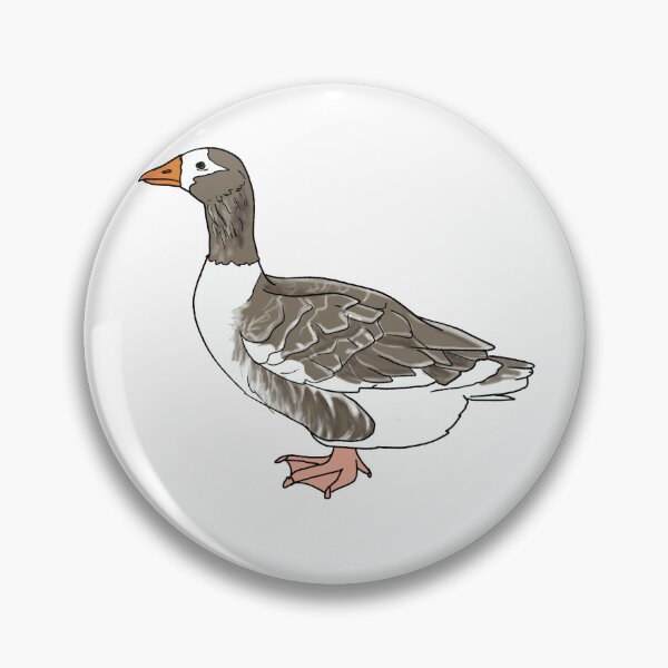 Item preview, Domestic Greylag Goose designed and sold by Fawnadeer.
