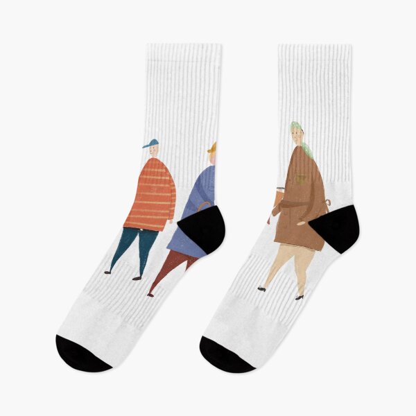 Item preview, People Walking Drawing designed and sold by saramunera.