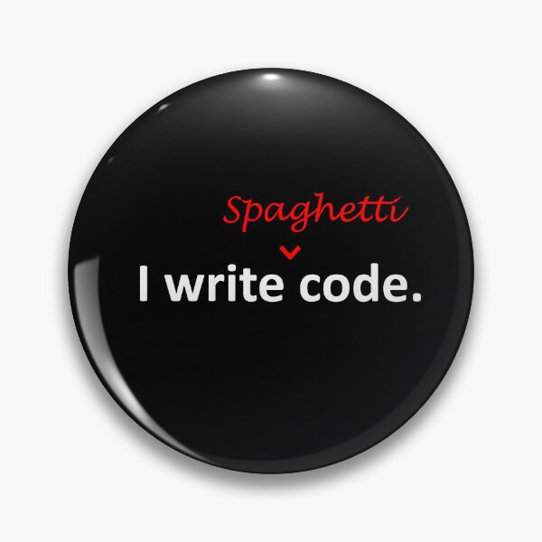 Item preview, I Write Spaghetti Code | Dev designed and sold by ArnikDevDesigns.
