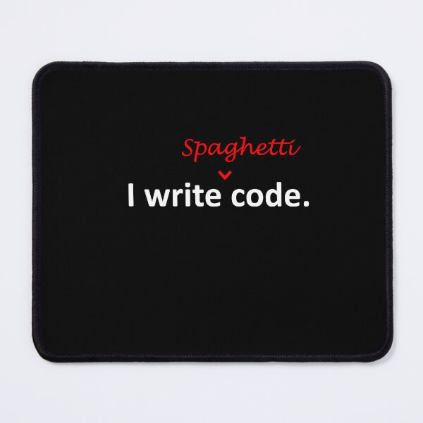 Item preview, I Write Spaghetti Code | Dev designed and sold by ArnikDevDesigns.