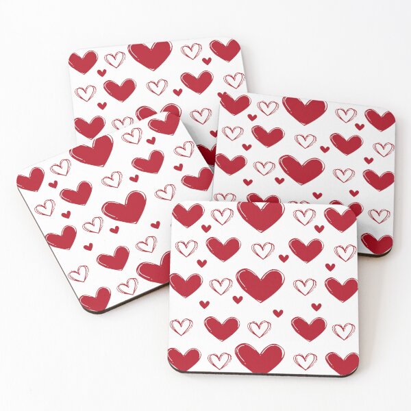 Item preview, Red hearts represent love. designed and sold by Thitinan05.