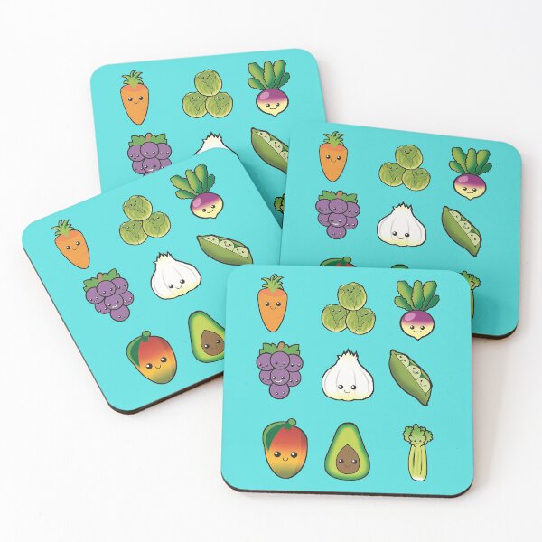 Item preview, Happy Fruit & Vegetables designed and sold by Havocgirl.