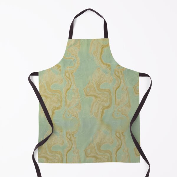 Item preview, Abstract Seagreen and Gold designed and sold by jartcreations.