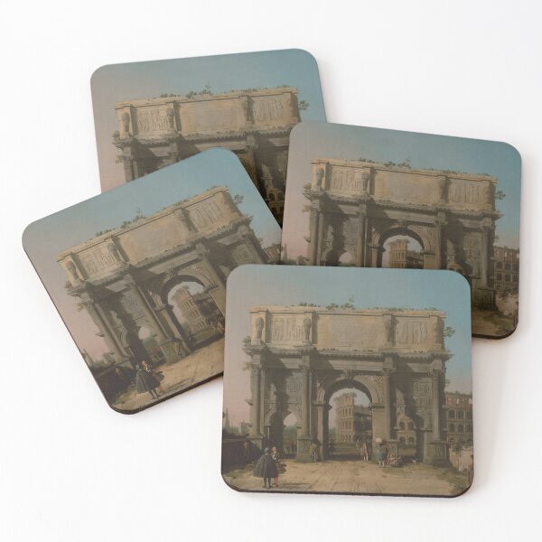 Item preview, View of the Arch of Constantine with the Colosseum designed and sold by LegacyPressCo.