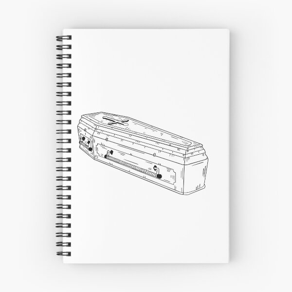Item preview, Goth coffin designed and sold by InkKountess.