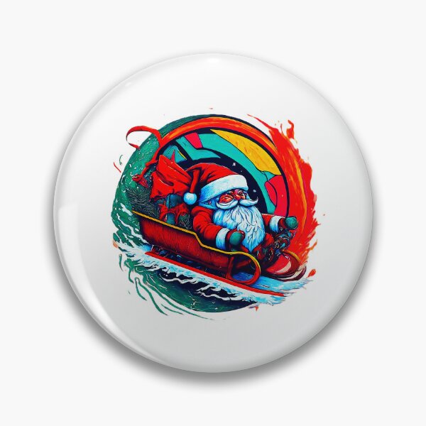 Item preview, Vintage Santa Claus Riding Sleigh , Retro Christmas Graphic , Holiday Season , Festive Santa Ar, Xmas Gift designed and sold by Indyadizine.
