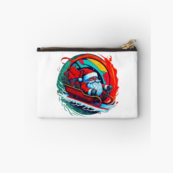 Item preview, Vintage Santa Claus Riding Sleigh , Retro Christmas Graphic , Holiday Season , Festive Santa Ar, Xmas Gift designed and sold by Indyadizine.