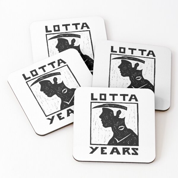 Item preview, Lotta Years - Illustrated lyrics designed and sold by bangart.