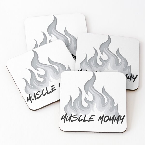 Item preview, Muscle Mommy Flames designed and sold by lizlizardo.