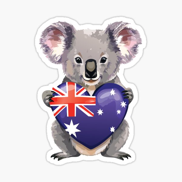 Item preview, Watercolour Australian Koala Art 02 designed and sold by GroundedHues.