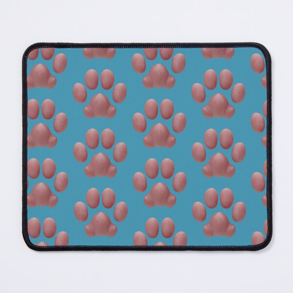Item preview, Domestic Cat-styled 3D Pawpad Design (Pink) designed and sold by Daymusik.