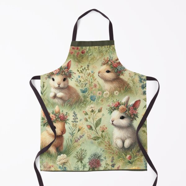 Item preview, Four baby bunnies with crowns designed and sold by KittyKatto.