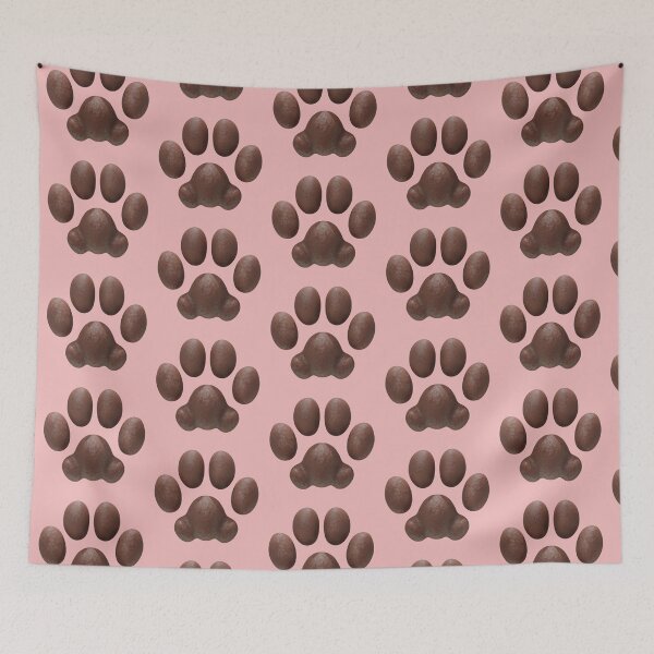 Item preview, Domestic Cat-styled 3D Pawpad Design (Brown) designed and sold by Daymusik.