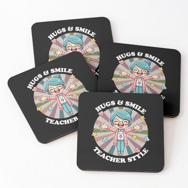 Item preview, Hugs and smile teacher style designed and sold by Visual-digital.