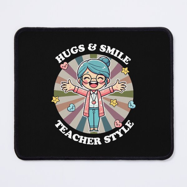 Item preview, Hugs and smile teacher style designed and sold by Visual-digital.