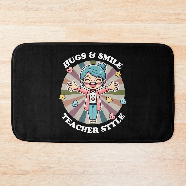 Item preview, Hugs and smile teacher style designed and sold by Visual-digital.