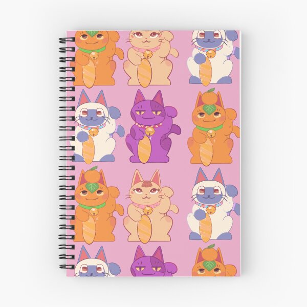 Item preview, maneki-neko lucky acnh cats designed and sold by LemonSwoop.