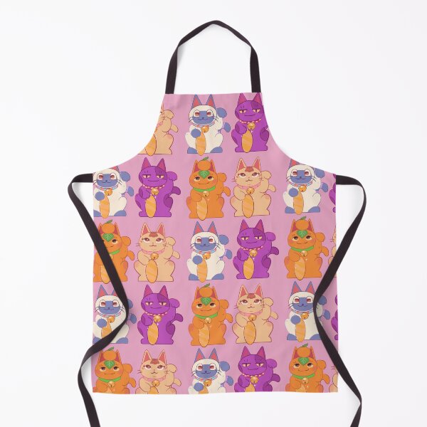 Item preview, maneki-neko lucky acnh cats designed and sold by LemonSwoop.